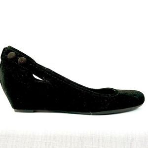 BLACK SUEDE LINA by FRANCO SARTO SIZE 7